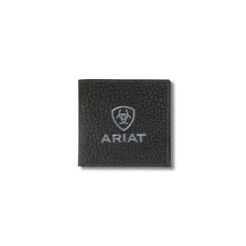 Ariat Bullhide Black Bifold Wallet