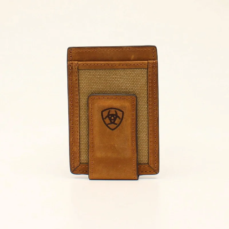 Ariat Canvas Bifold Money Clip