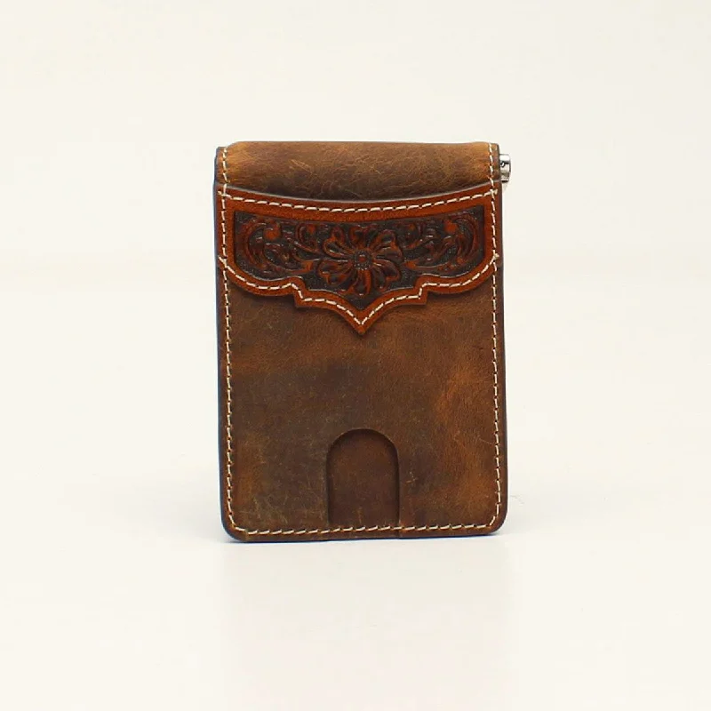 Ariat Embroidered Overlay Money Clip