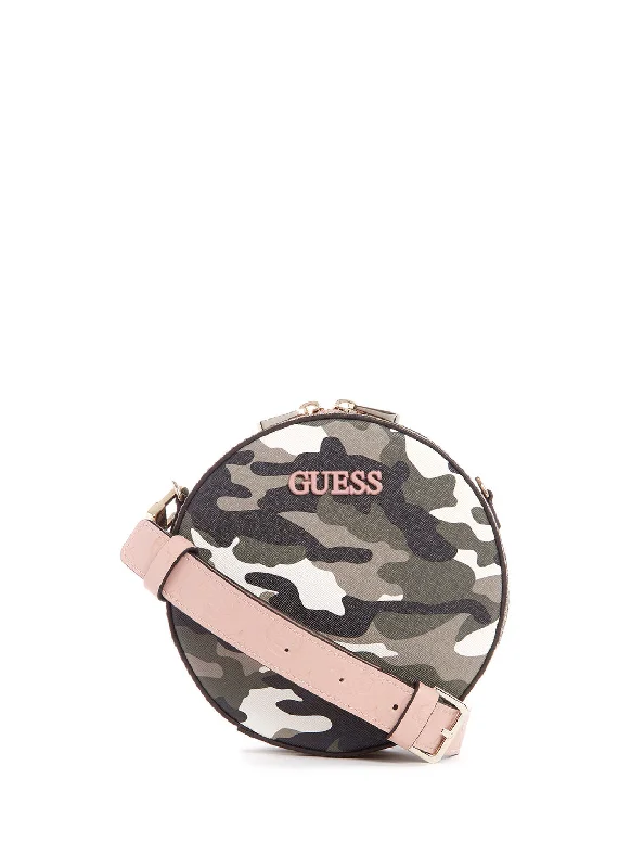 Camo Print Round Case