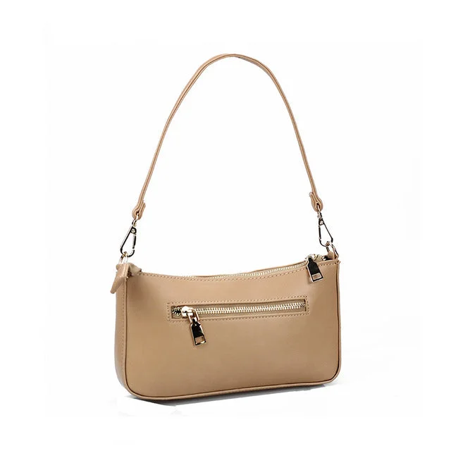 Khaki shoulder bag