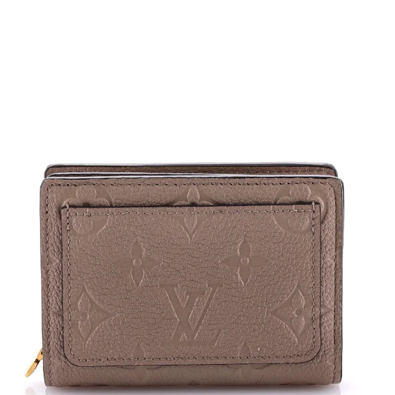 Clea Wallet Monogram Empreinte Leather