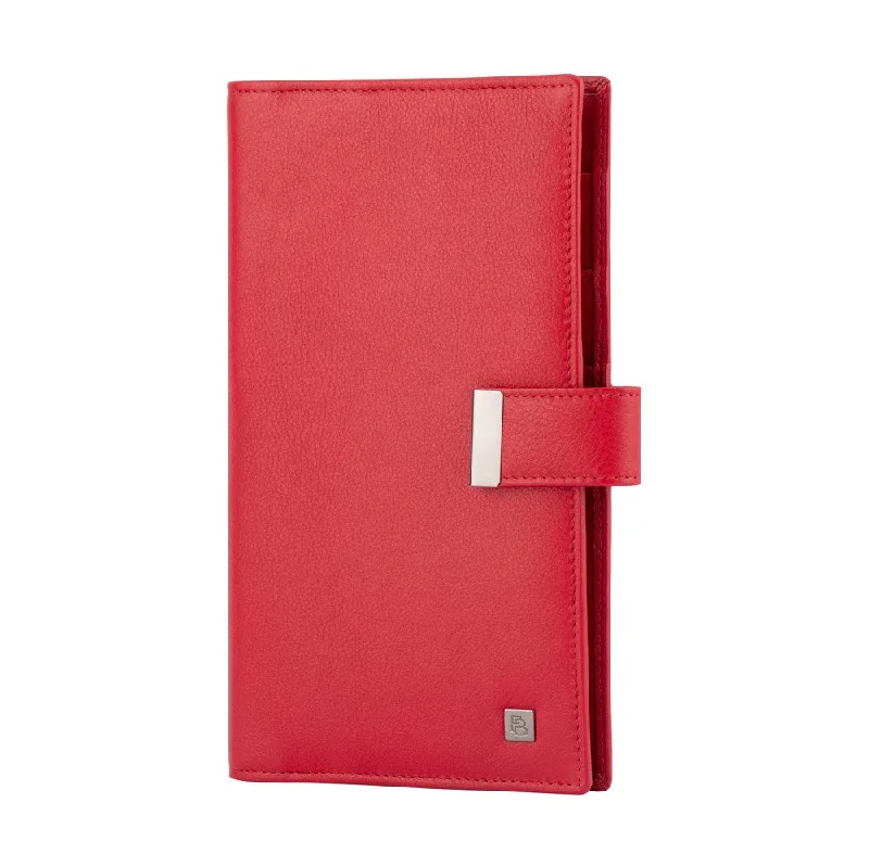 Franco Bonini - 23-01 Leather Family Passport holder - Red