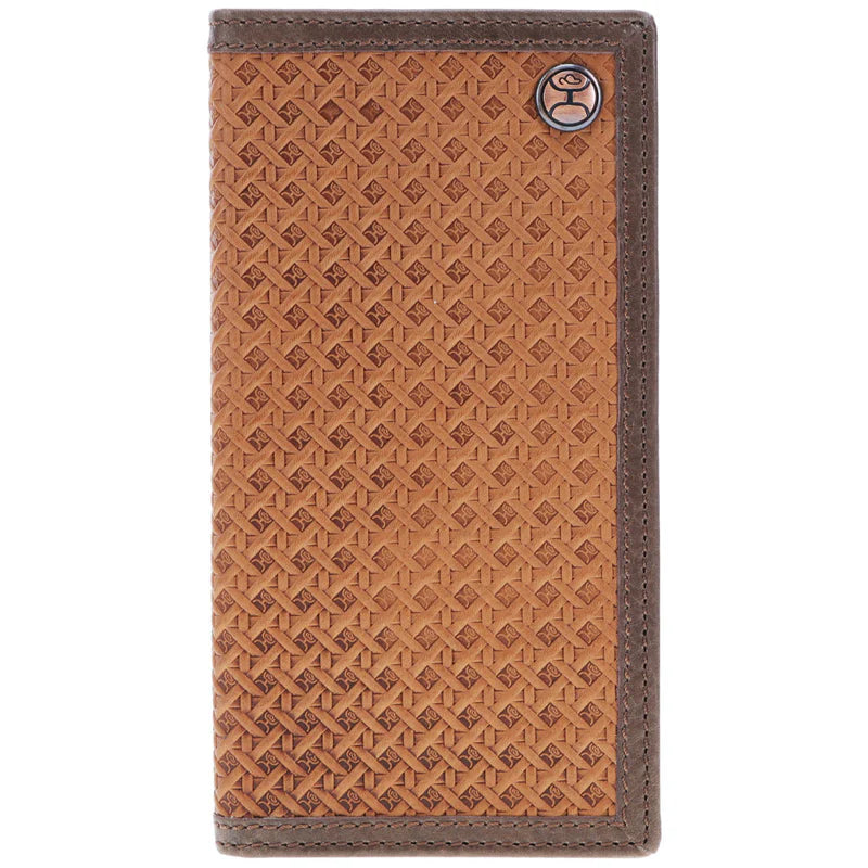 Hooey "Hands Up Basketweave" Rodeo Wallet