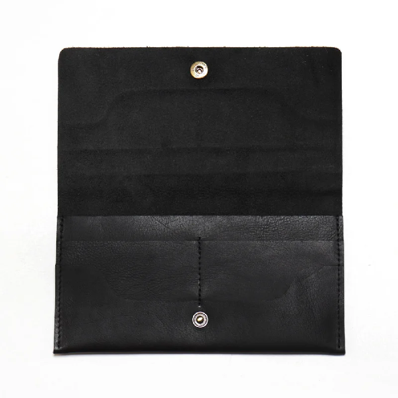 Leather Raw Edge Women's Wallet