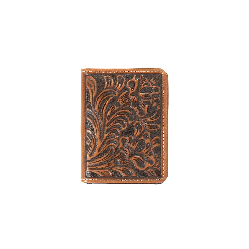 Nocona Embossed Floral Bifold Wallet