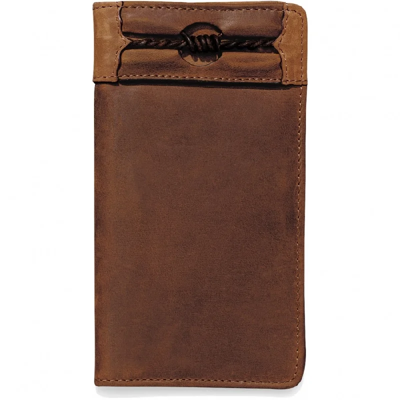 Silver Creek Fenced In Checkbook Wallet