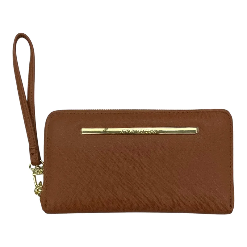 Wallet By Steve Madden In Brown, Size:Large