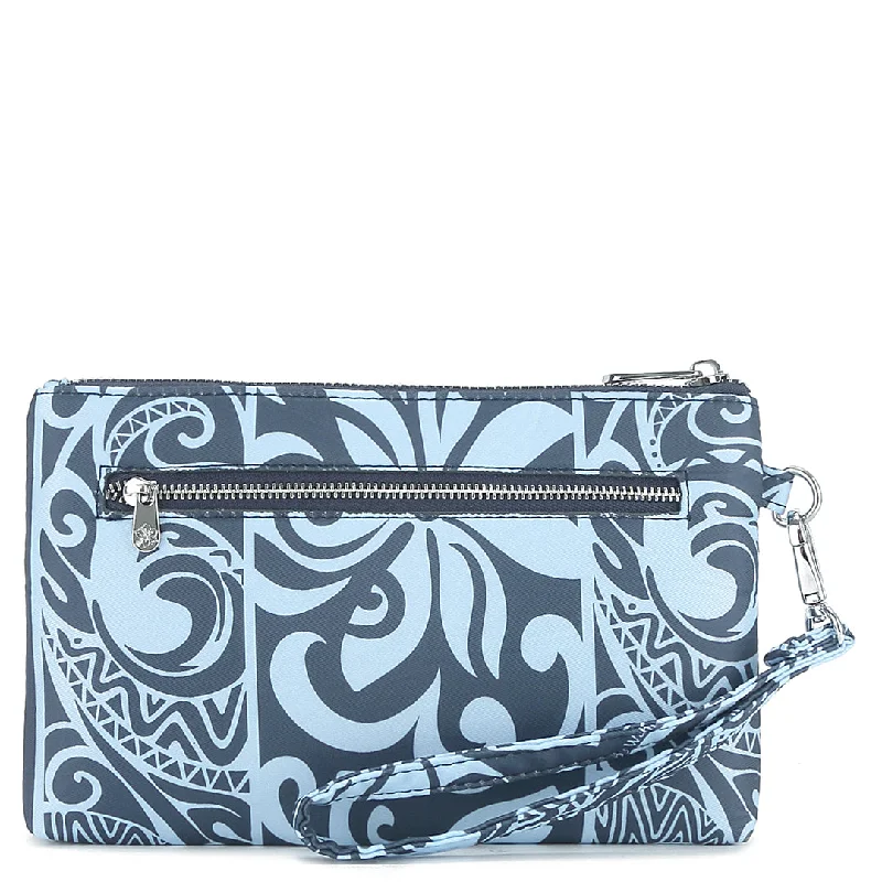 Wristlet Melody Keʻolu Tapa Tiare Teal