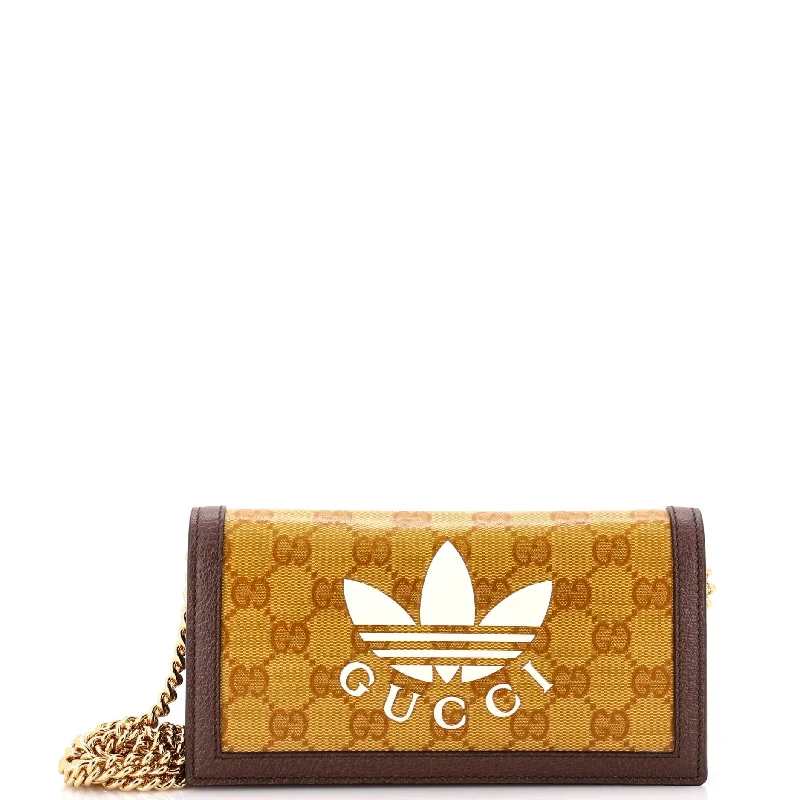 x adidas Wallet on Chain Leather