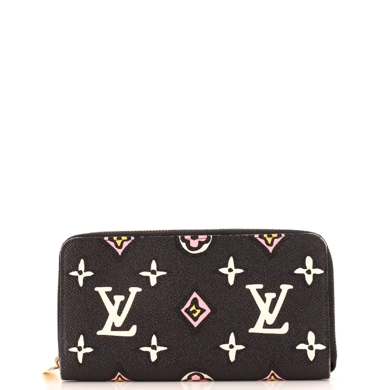 Zippy Wallet Wild at Heart Monogram Giant