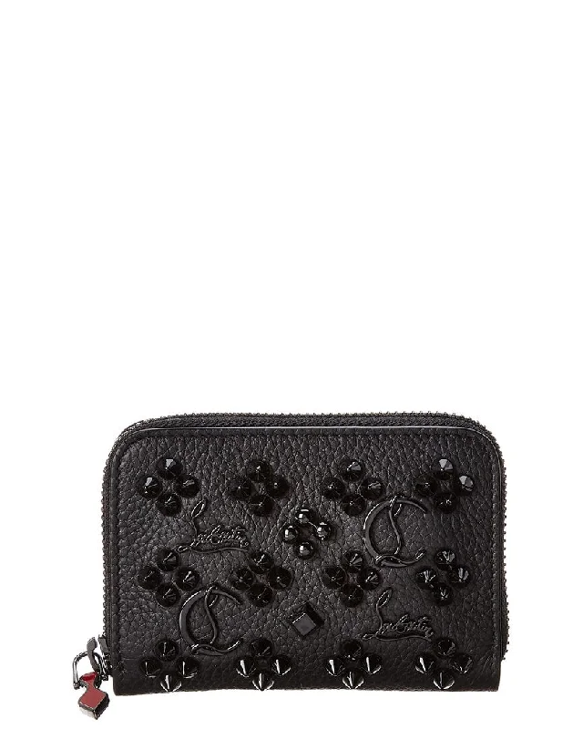 Christian Louboutin Panettone Studded Leather Coin Purse