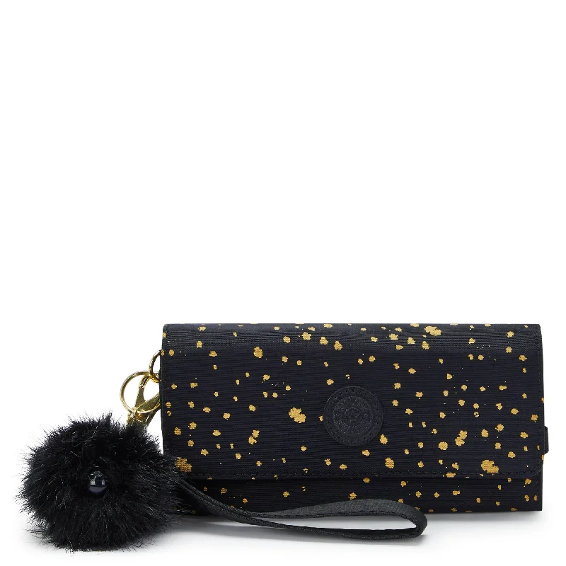 Kipling Rubi Large Printed Wristlet Wallet