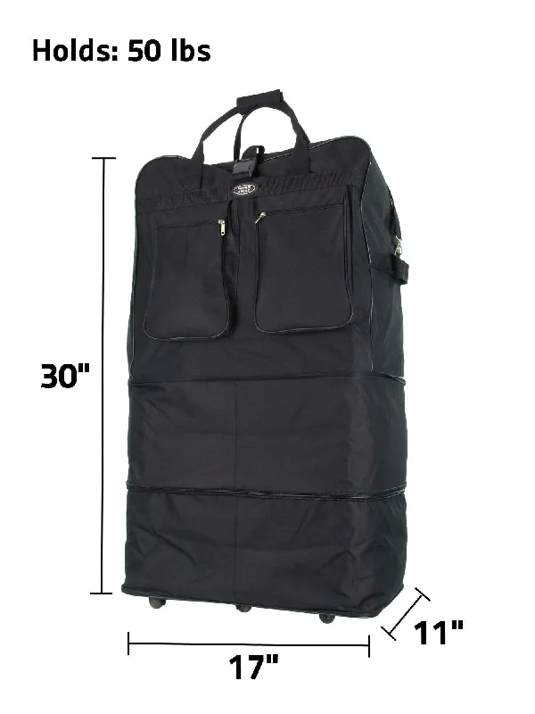 #13- Expandable Wheeled Bag (50lbs) (30")