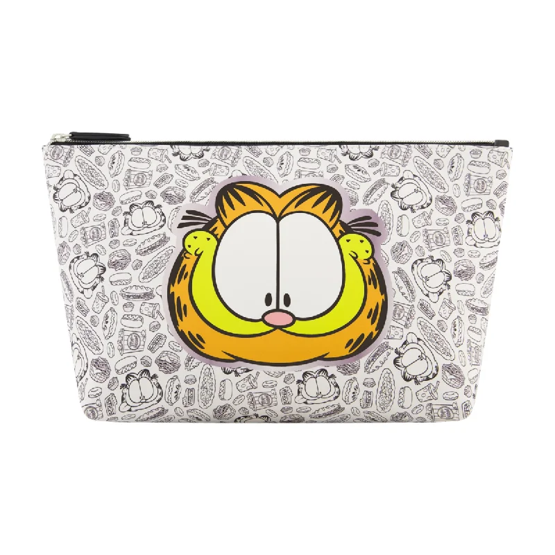 Garfield "Yummy" Trapezoid Cosmetic Bag