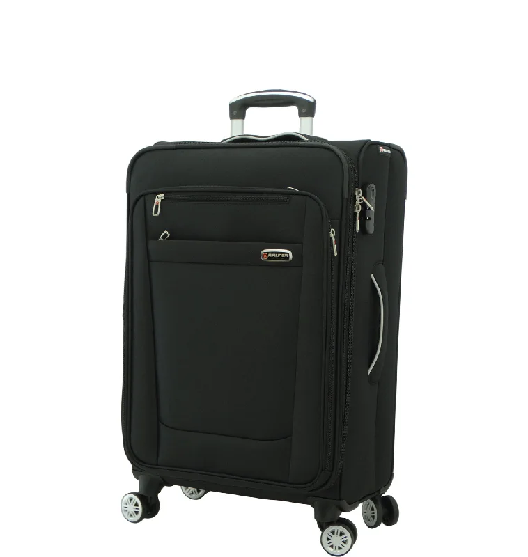 1784BK1, Airliner, Medium Suitcase 24" - Black