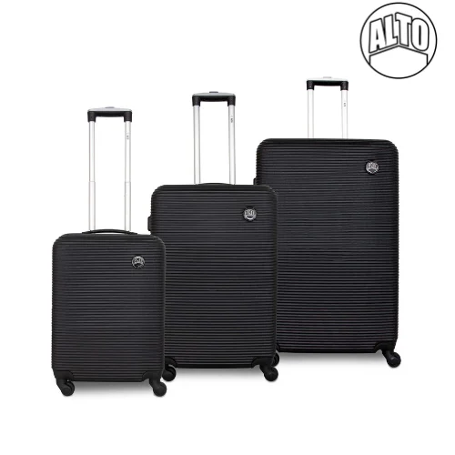 Alto Ultra ABS Suitcase - Black