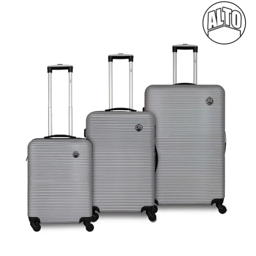 Alto Ultra ABS Suitcase - Silver