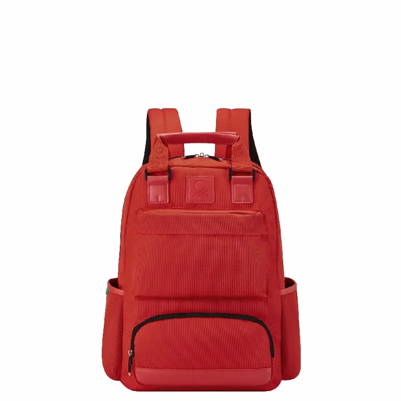 Delsey Color Block Tote Backpack