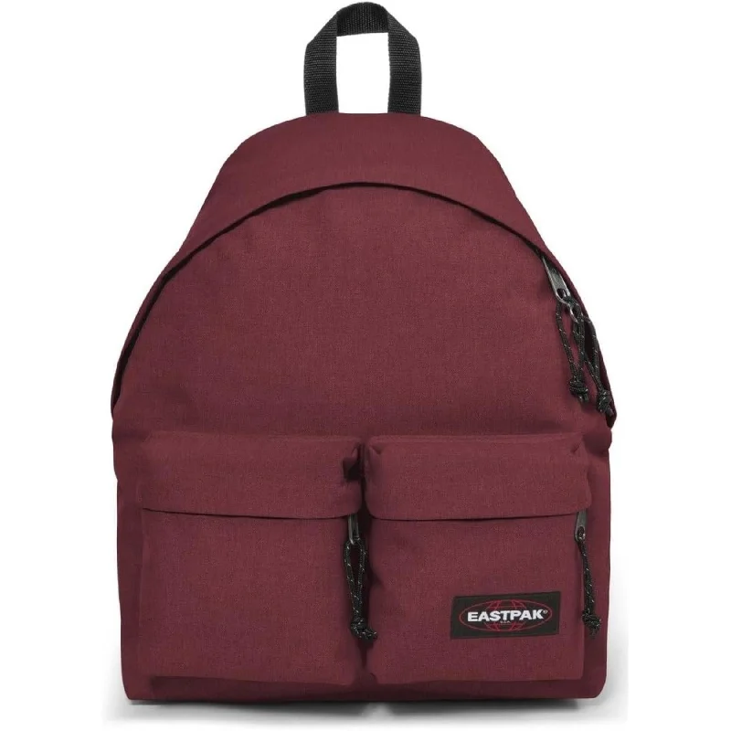 EastPak Padded Doubl'r Crafty Wine Twin Pocket Backpack