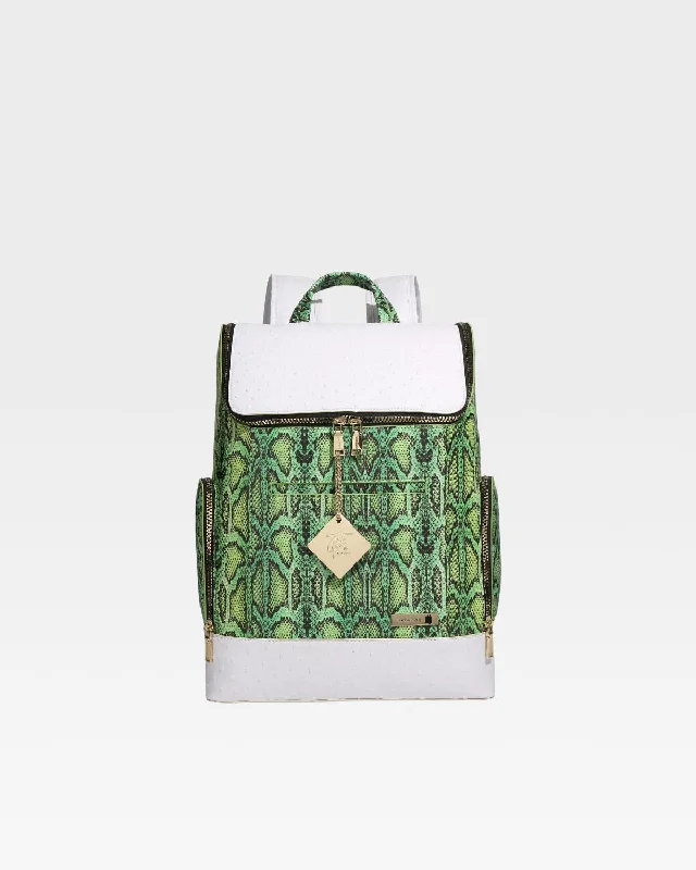 Designer Backpack in Green