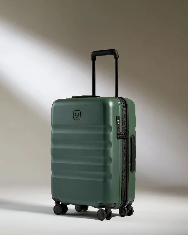 Cabin Suitcase in Antler Green - Icon Stripe