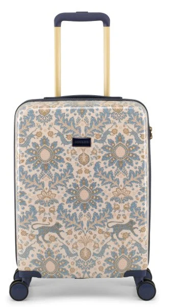 Joules Damask 54cm 4-Wheel Cabin Case