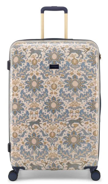 Joules Damask 76cm 4-Wheel Large Suitcase