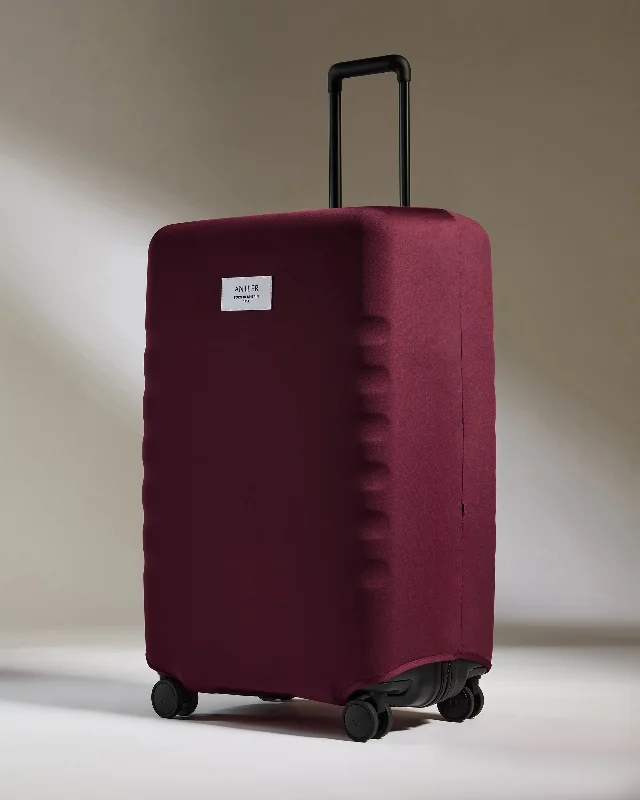 Luggage Cover Large in Heather Purple