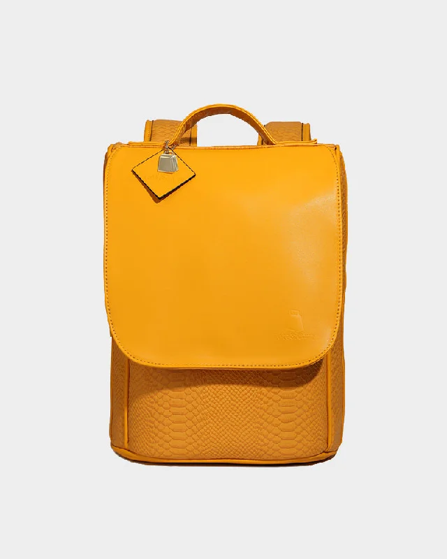 Apollo 1 Kids Backpack in Mustard Yellow