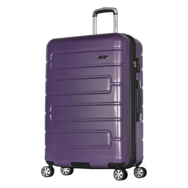 Olympia Nema 30" Expandable 2-Tone Polycarbonate Spinner Suitcase