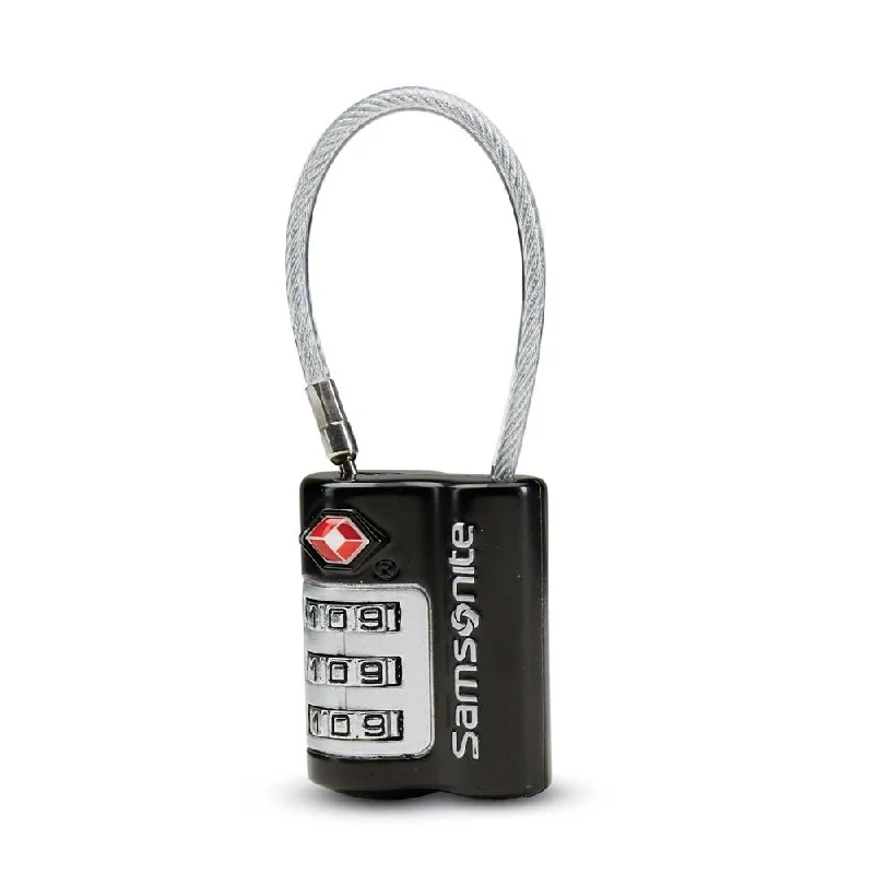 Samsonite 3 Dial TSA Cable Lock