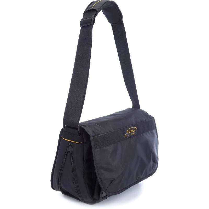 A. Saks Expandable Laptop Messenger Bag