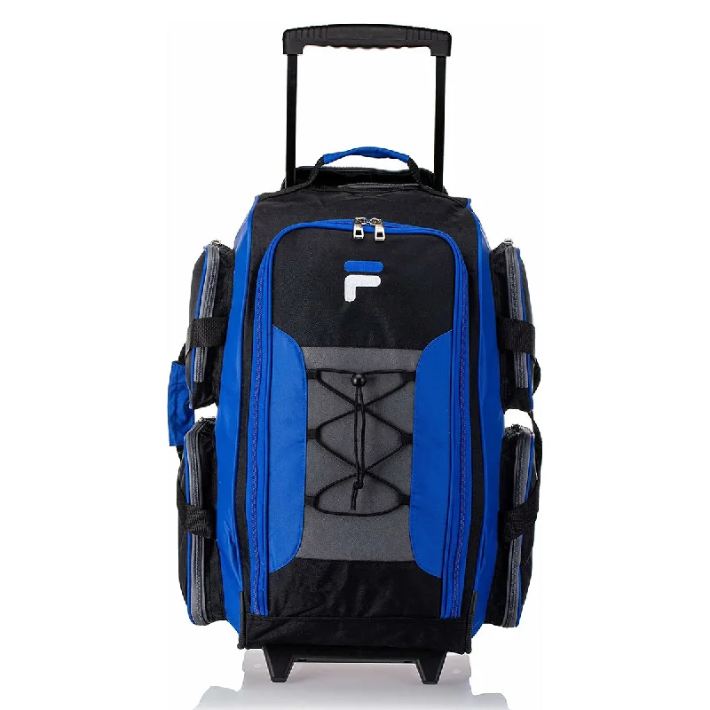 Fila Lud 22" Lightweight Carry-On Rolling Duffel Bag