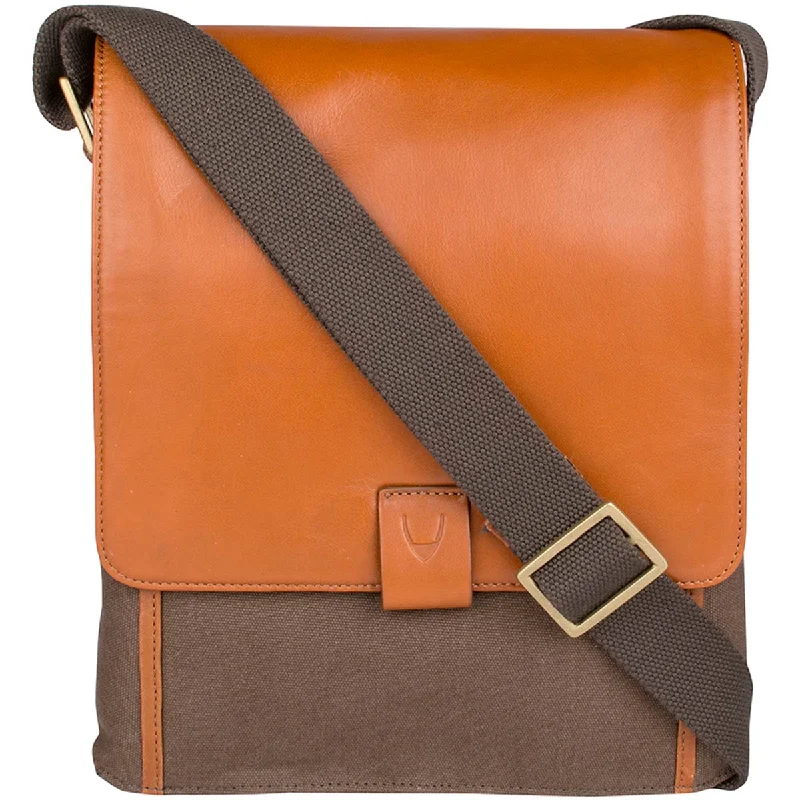 Hidesign Aiden Canvas Medium Messenger Bag