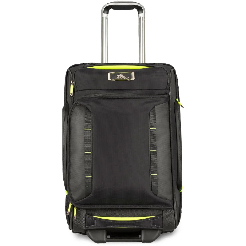 High Sierra At8 Carry On Wheeled Duffel Upright