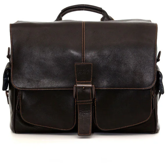 Jill-E Designs Jack Messenger Leather Camera Bag