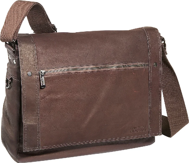 Kenneth Cole Reaction &Quot;Busi-Mess Essentials&Quot; Single Gusset Flapover Messenger Bag