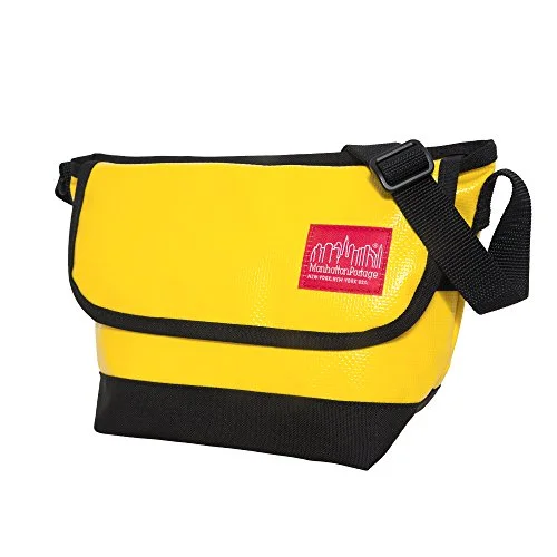 Manhattan Portage Vinyl Messenger Bag XX-Small Ver3, Yellow, One Size